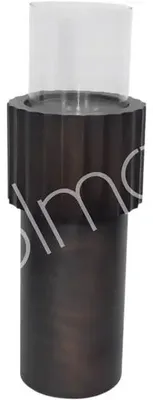 Produktbild von Windlicht ZAGREB 35x35x78cm Braun