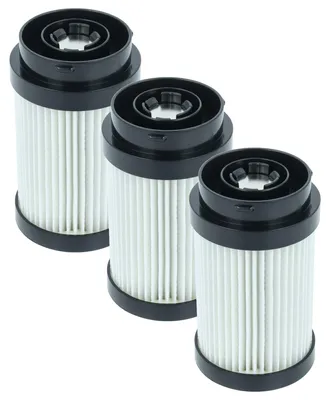 Produktbild von vhbw 3x Staubsaugerfilter Ersatz für Kärcher 2.863-318.0, 4054278898629 für Staubsauger - HEPA-Filter Schwarz Weiß