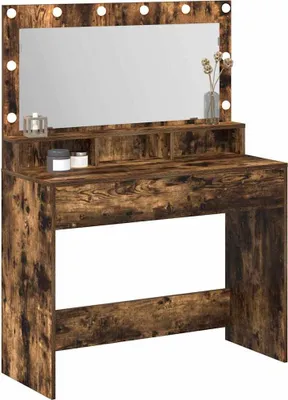 Obrázok produktu pre vidaXL Toaletný stolík údený dub 100 x 41 x 135 cm materiál na báze dreva