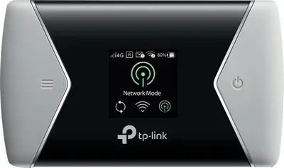 Produktbild von TP-Link Mobiler WLAN Router LTE-A Cat.6 Carrier Aggregation 32 Nutzer/Geräte Schwarz-Grau