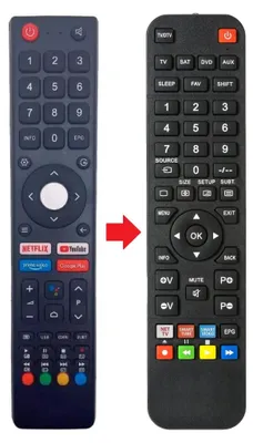 Produktbild von Fernbedienung geeignet für OK OTV-43AU-5023C | OTV-50AU-5023C