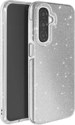 Produktbild von Avizar, Glitzerhülle für Samsung Galaxy A26 Stoßfest Funkelnd, Silber