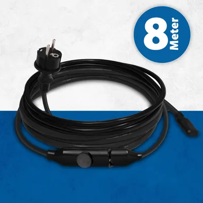 Produktbild von Frostschutz Heizkabel Begleitheizung selbstregulierend PTC 15W/m 8,0m SPC