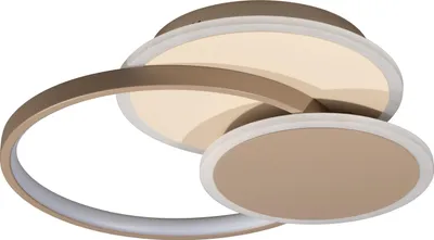 Produktbild von Fischer & Honsel Deckenleuchte Lampe Led Fernbedienung Tomo Sand Beige 40 Cm Cct