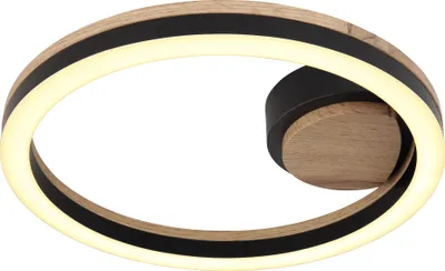 Immagine prodotto di Globo Lighting plafoniera in metallo nero opaco, LED
