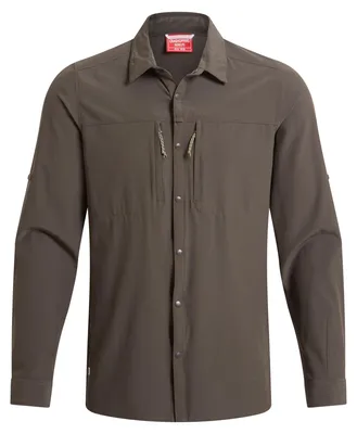 Immagine prodotto di Craghoppers - Camicia da uomo a maniche lunghe CG2036 (L) (Verde Foresta)