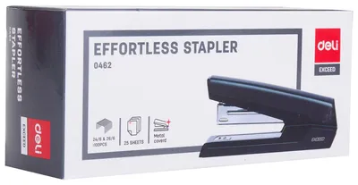 Image de deli D391490 DELI Heftgerät EXCEED 25 Blatt schwarz