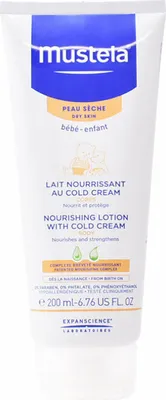 Image de Baby Nourishing Body Lotion for Dry Skin (Lotion de soin avec Cold Cream) 200 ml