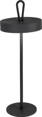 Zdjęcie produktu dla Zewnętrzna lampa stołowa LED, czarna, akumulator, ściemniacz dotykowy, wys. 35 cm