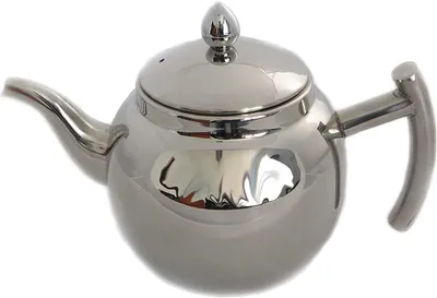 Produktbild von Design Edelstahl Teekanne oder Kaffeekanne mit Sieb und Deckel 1,5 Liter