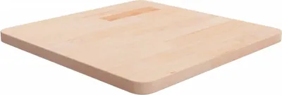 Obrázok produktu pre Štvorcová stolová doska 50x50x2,5 cm neošetrený dubový masív