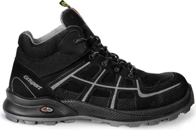 Produktbild von Grisport Arbeitsschuhe Firm S3 ESD High Schwarz Größe 44