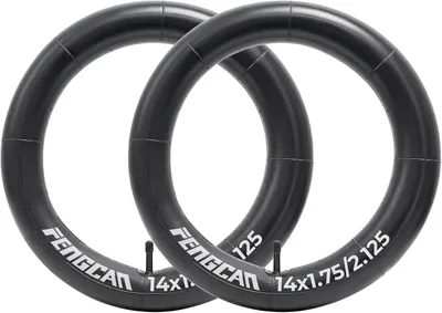 Obrázok produktu pre Vnútorné plášte 14x1.75, 2 kusy, Butylová guma, AV32mm Schrader ventil, pre horské kolo, cestné kolo