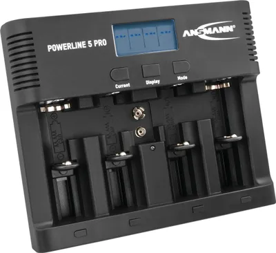 Produktbild von Akku Ladegerät für 1-8 AAA AA C D + 9V, Kfz-Adapter