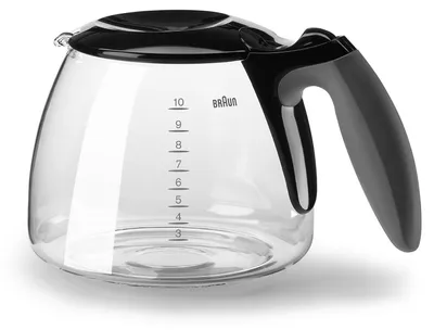 Produktbild von Braun Glaskanne KFK 500 sw passend für KF 500 Serie