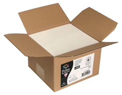 Produktbild von Clairefontaine Umschlag Pollen 114x162 120g elfenb