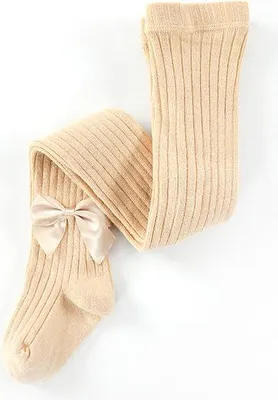 Immagine prodotto di Collant a coste di alta qualità per bambini Offwhite 4-6 anni