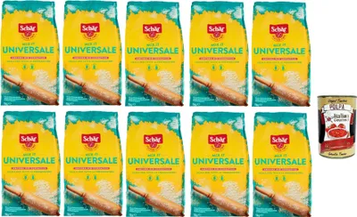 Produktbild von Schär Mix It Universale, Schar gluten free flour, Gluten -freies Mehl, 10x 1 Kg + Italian Gourmet polpa 400g
