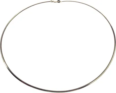 Produktbild von Halsreif Omega 0,8mm - 42cm - 333 Weißgold
