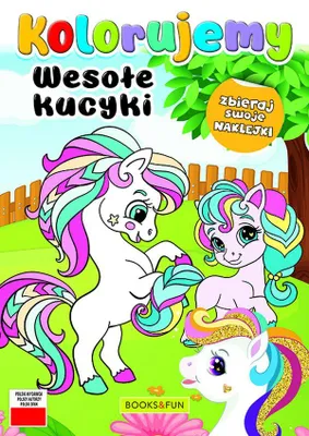 Produktbild von Wesołe Kucyki. Kolorowanka dla dzieci
