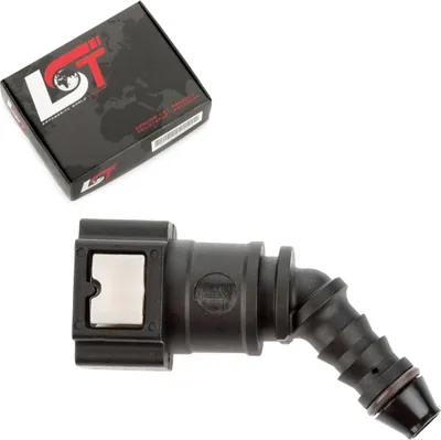 Produktbild von Kraftstoffleitung Verbinder Schlauchkupplung Schnellverschluss 7,89 * 9 mm  45°