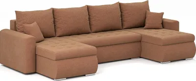 Produktbild von Ecksofa Luis, Eckcouch U-Form, Sofa, Couch, mit Schlaffunktion, Bettkasten, dekorative Steppung, Polstermöbel, Storm 54