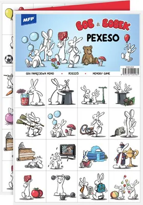 Produktbild von Pexeso Mfp 3xa4 Bob und Bobek