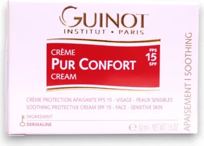 Zdjęcie produktu dla Guinot, Pur Confort, Hydrating, Day & Night, Cream, For Face, SPF 15, 50 ml