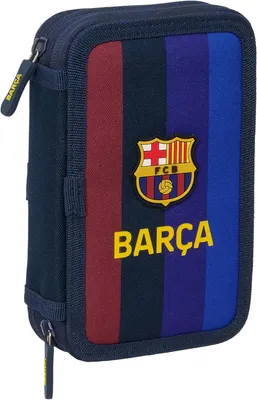 Obrázek produktu pro FC Barcelona dvojitý školní penál, naplněný 29 ks