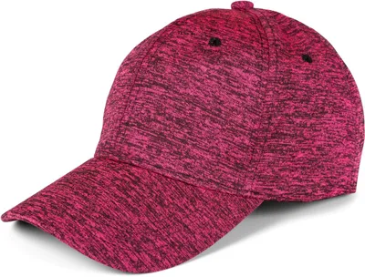 Produktbild von styleBREAKER Uni Baseball Cap mit melierter Oberfläche, 6-Panel Basecap, Klettverschluss verstellbar 04023083