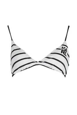 Produktbild von KARL LAGERFELD BEACHWEAR Badeanzug Damen Textil Weiß SF17846 - Größe: S