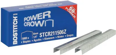 Produktbild von BOSTITCH Heftklammern SB-8, 6 mm, 1/4, Inhalt: 5.000 Stück