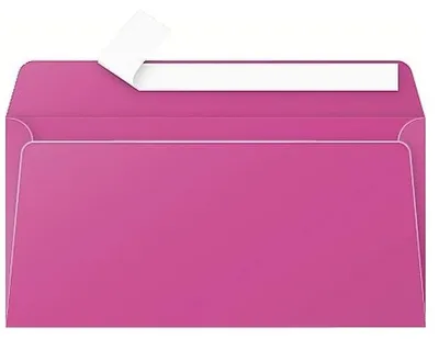 Immagine prodotto di Busta Clairefontaine DL Pollen 120 g fucsia, 20 pezzi