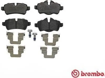 Produktbild von Bremsbelagsatz, Scheibenbremse BREMBO P 06 052