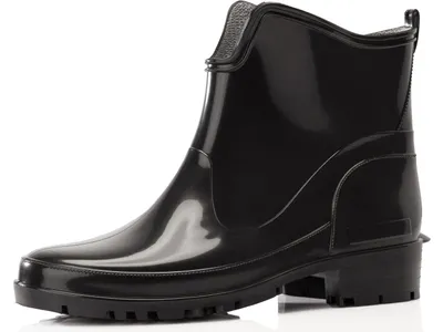 Produktbild von Ladeheid Damen Kurze Gummistiefel LA-930 (Schwarz2, 39)