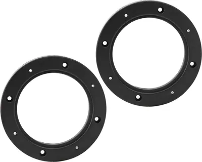 Imagen del producto de 2 unidades de anillos de goma para altavoces de audio de automóvil, de 4 pulgadas, color , para modificación y reemplazo universal