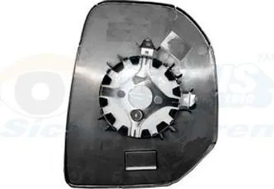 Produktbild von VAN WEZEL Spiegelglas Außenspiegel Links für CITROËN BERLINGO (B9) Konvex Beheizbar Unbeheizt 0905837