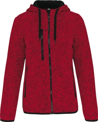 Produktbild von PROACT® Damen-Hoodie aus Chiné