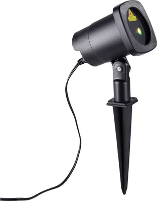 Produktbild von LED Außen Steckleuchte, Laser, rot-grün