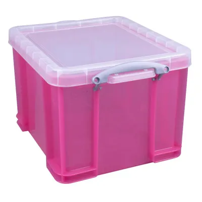 Zdjęcie produktu dla Really Useful Box 35TBPKCB Useful Box Trans 35,0l pink