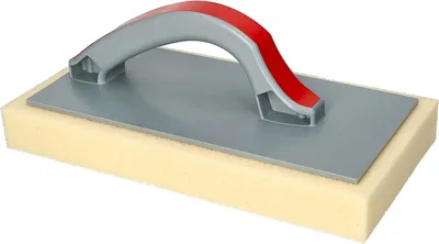 Image de KOTARBAU® Planche à râper en plastique 290x150 mm avec revêtement hydro-éponge pour jointoyer et nettoyer