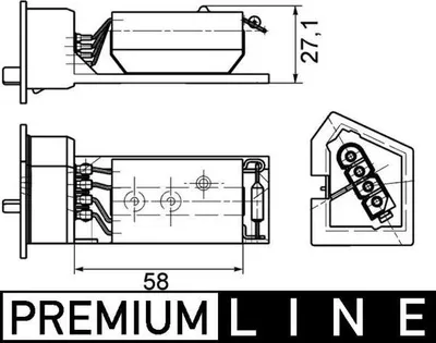 Imagen del producto de Controlador Del Sopleador Bmw 3 (E36)