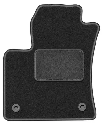 Produktbild von Fahrermatte Velours für Toyota Prius IV 2017- (Schrägheck) – 1-tlg, Graphit, passgenau – Wielganizator LUX