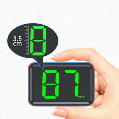 Produktbild von Universal Auto Digital GPS HUD Tachometer with MPH Speed Display