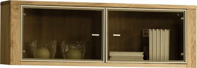 Produktbild von Hängeregal / Wandregal Jussara 05, Farbe: Natur, Eiche teilmassiv – 41 x 124 x 35 cm (H x B x T)