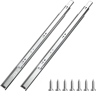 Immagine prodotto di Guide per cassetti Guide per cassetti con montaggio laterale 55 cm 10 coppie 45 kg