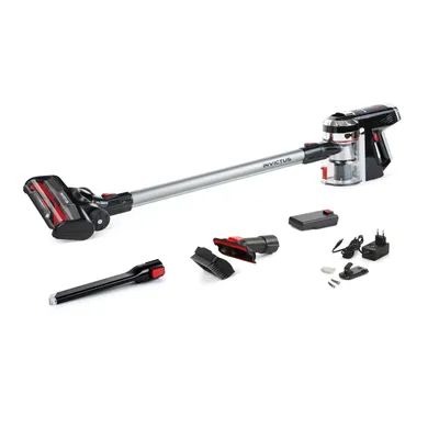 Produktbild von Genius Invictus X9 Set 13-TLG 2in1 Akku-Staubsauger mit Ladestation, LED-Elektrobürste, Wandhalterung, 380W, freistehend, Hand-Akkusauger kabellos
