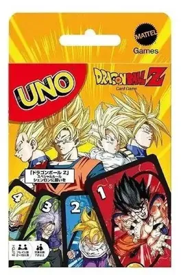Produktbild von Games UNO Dragonball Z, Kartenspiel, Abwurf, 7 Jahr(e), Familienspiel