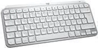 Produktbild von Logitech MX Keys Mini for Mac, Kabellos, Bluetooth, Scherenschalter, QWERTY, LED, Grau