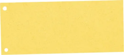 Produktbild von Trennstreifen 10,5x24cm VE=30x100 Stück gelb